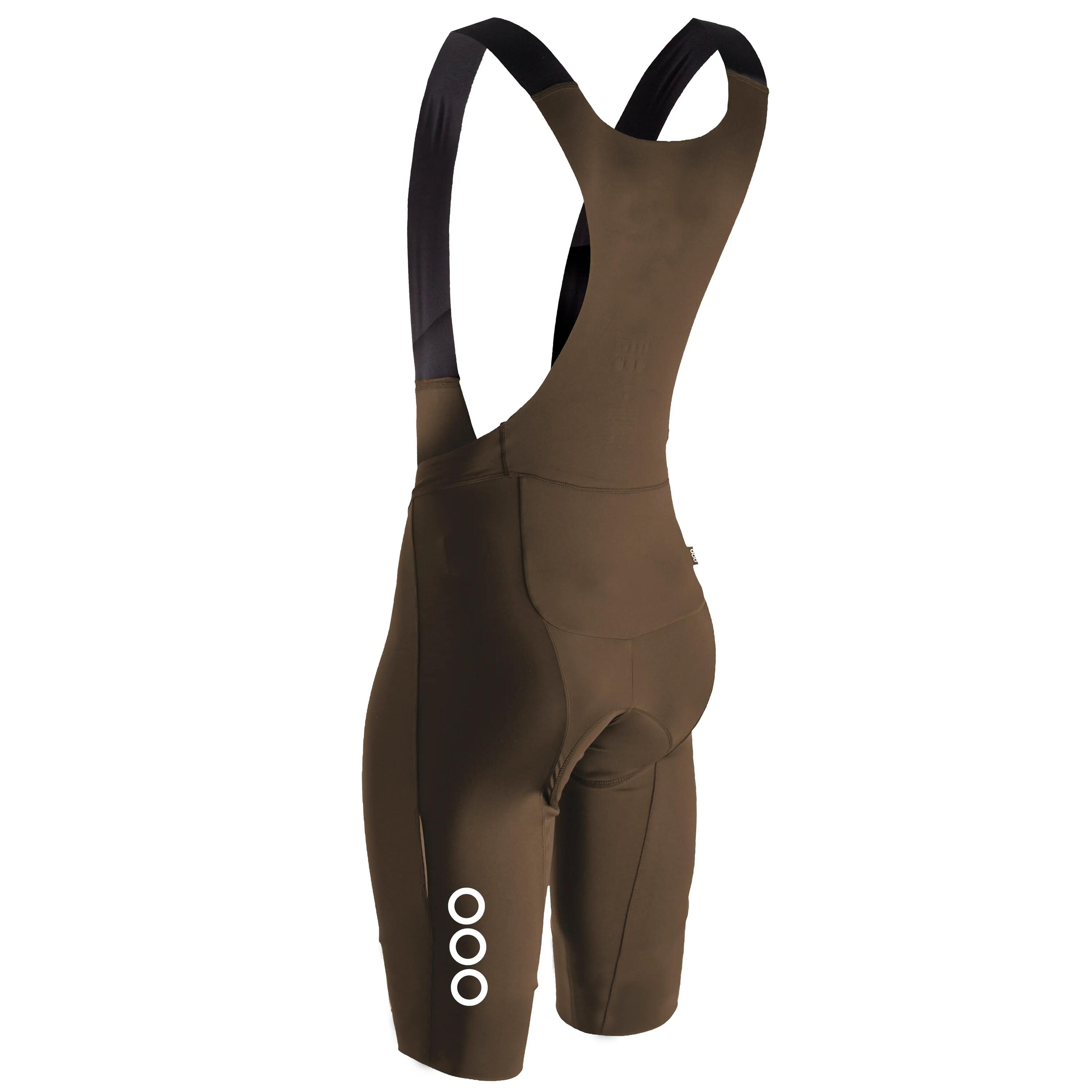 Cuissard racing cyclisme à bretelles homme PROlapraise - Marron 2/2