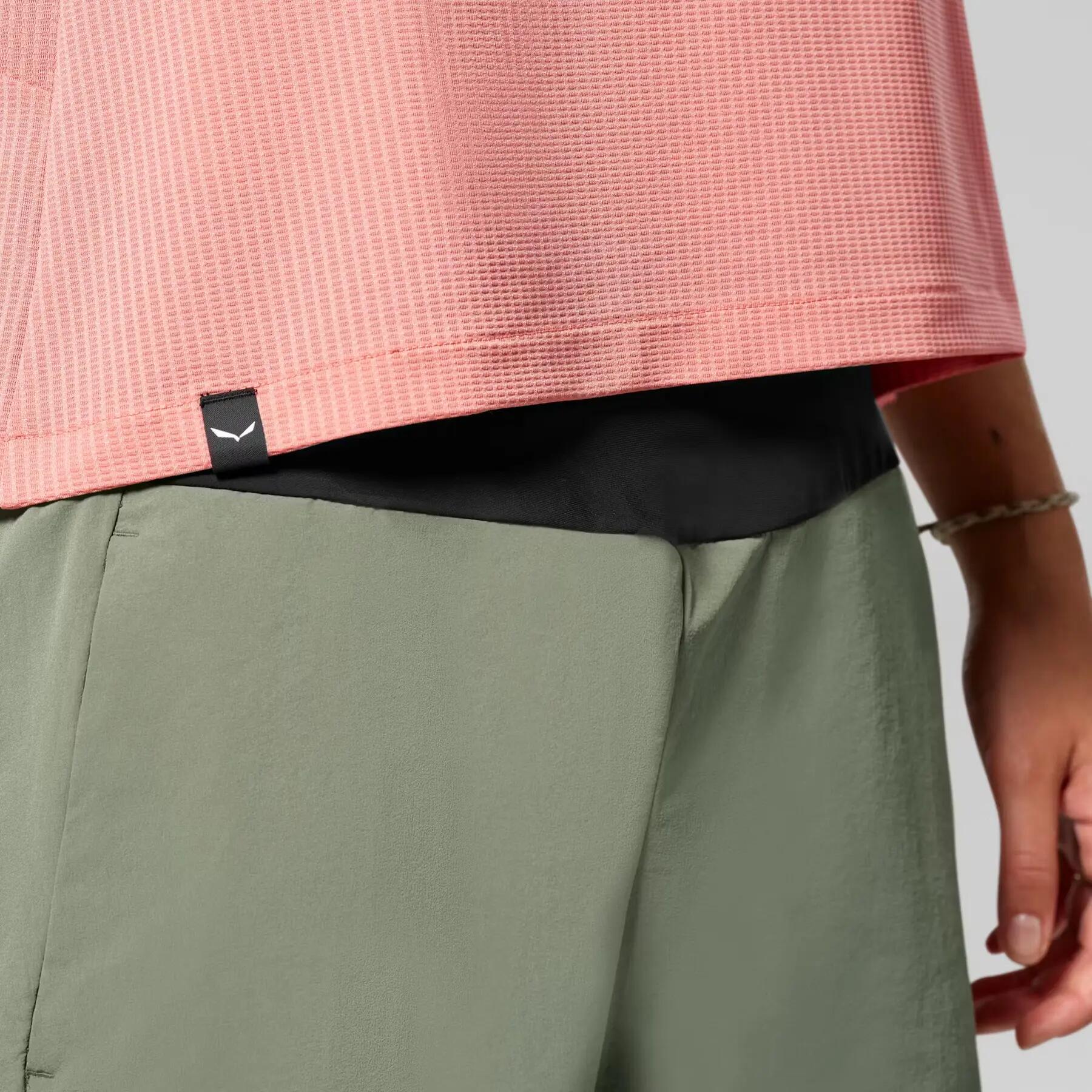 Pantalón corto de senderismo mujer Salewa Pedroc Light 5/5