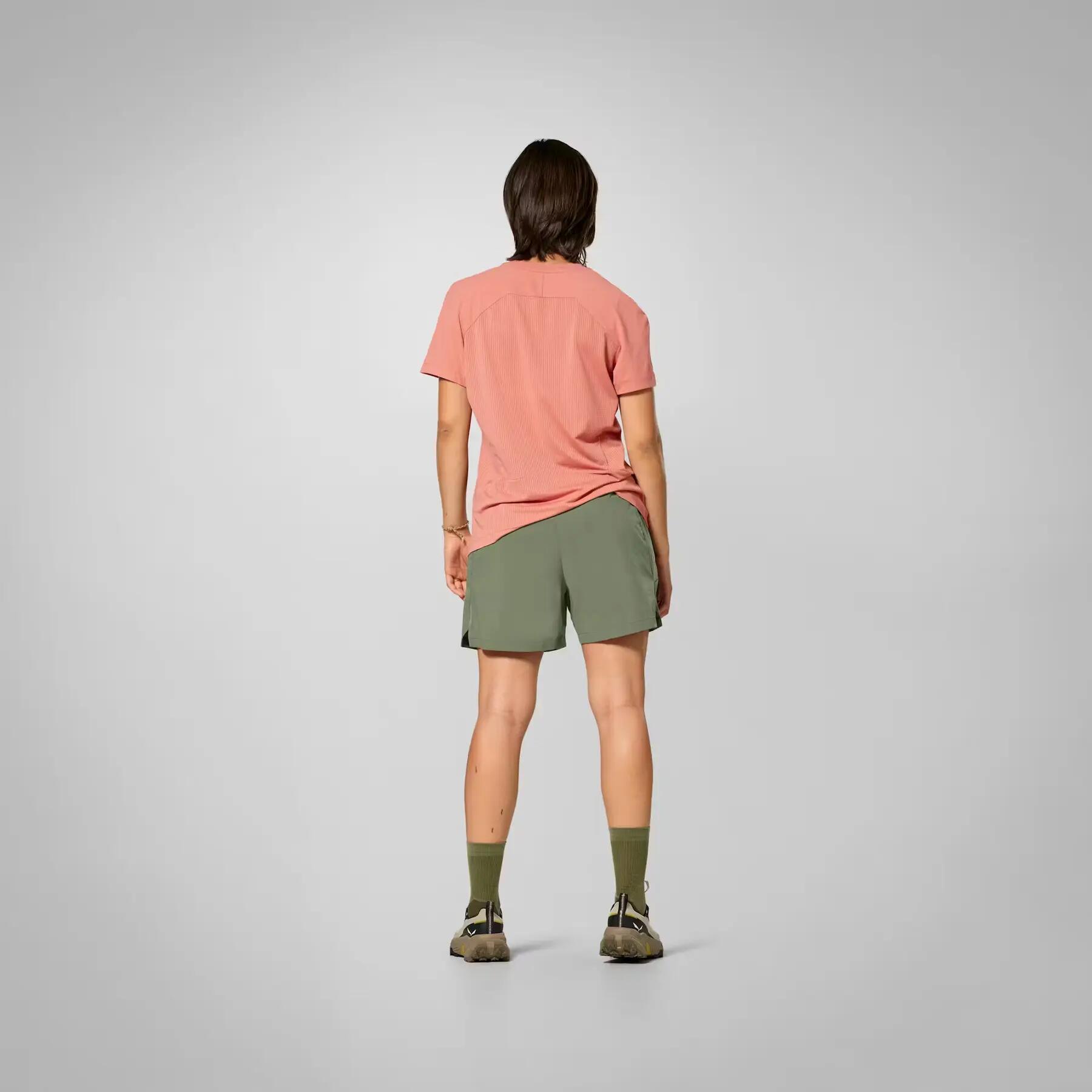 Pantalón corto de senderismo mujer Salewa Pedroc Light 4/5