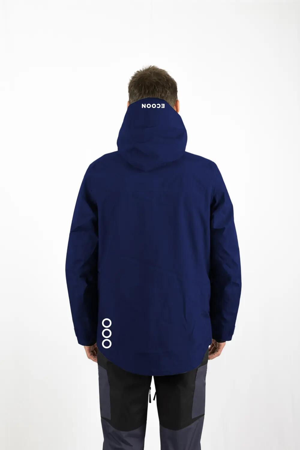 Abrigo ECOExplorer Jacket de la marque ECOON couleur bleu Marino 3/7