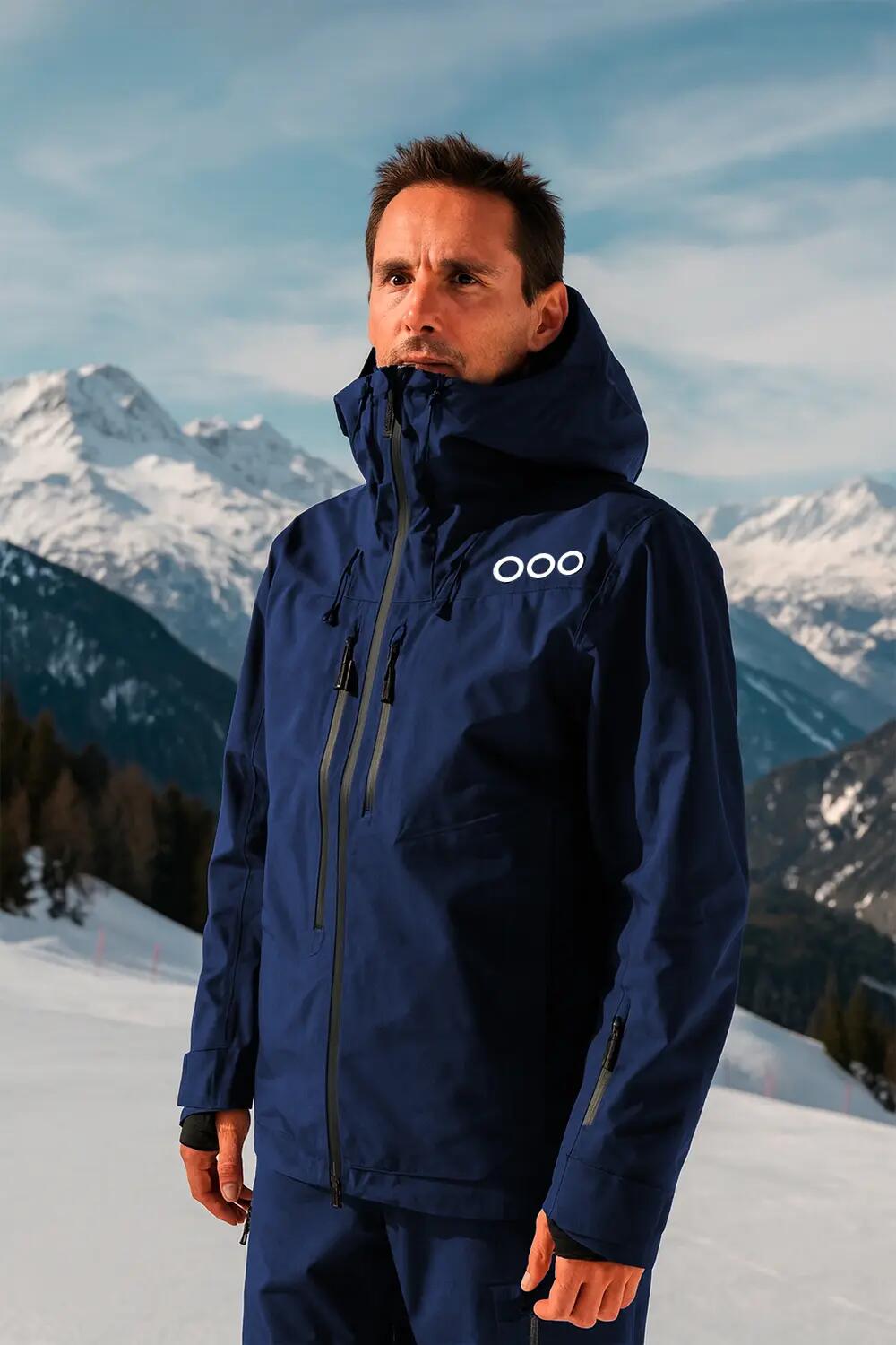 Abrigo ECOExplorer Jacket de la marque ECOON couleur bleu Marino 5/7