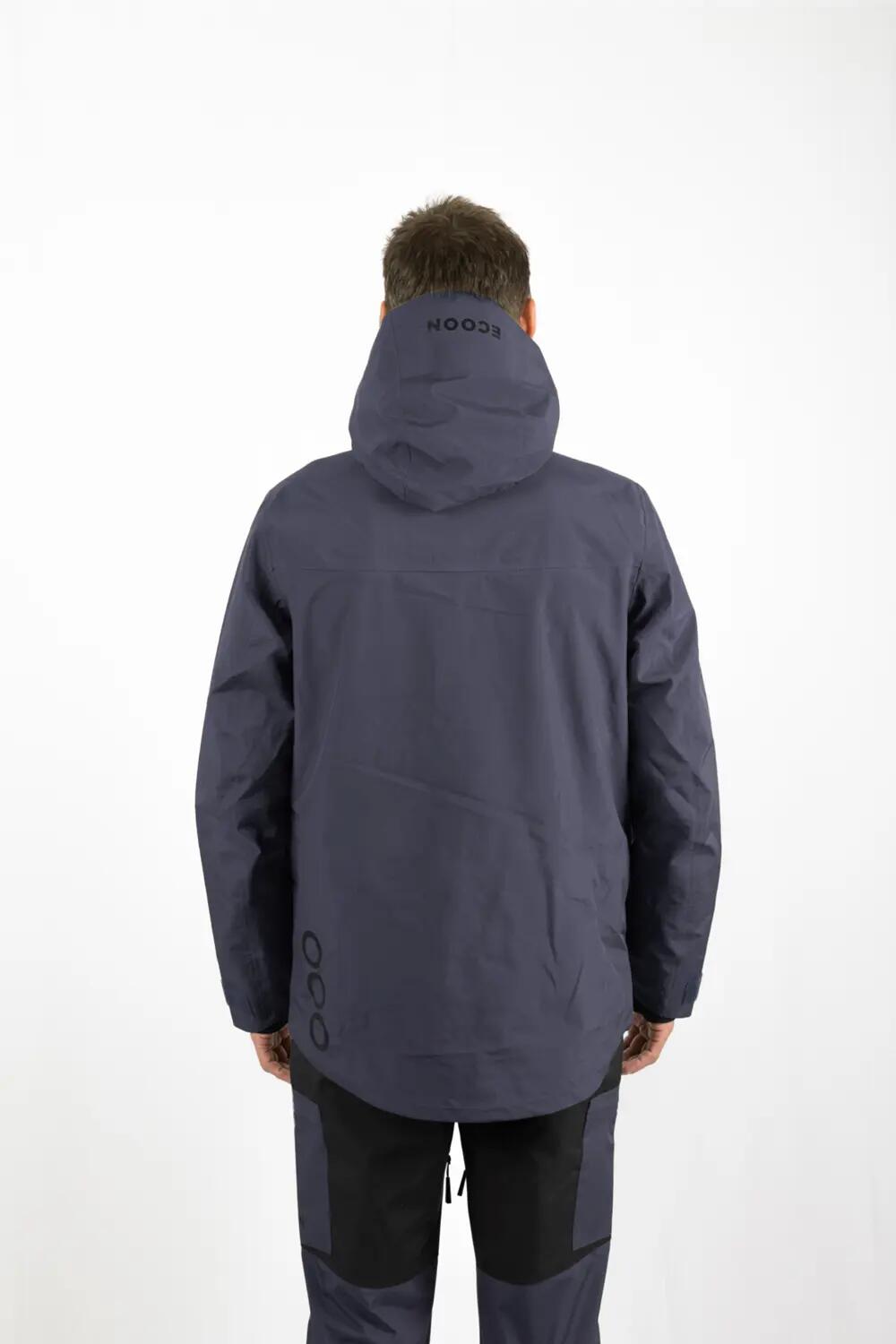 Abrigo ECOExplorer Jacket de la marque ECOON couleur bleu Marino 4/7