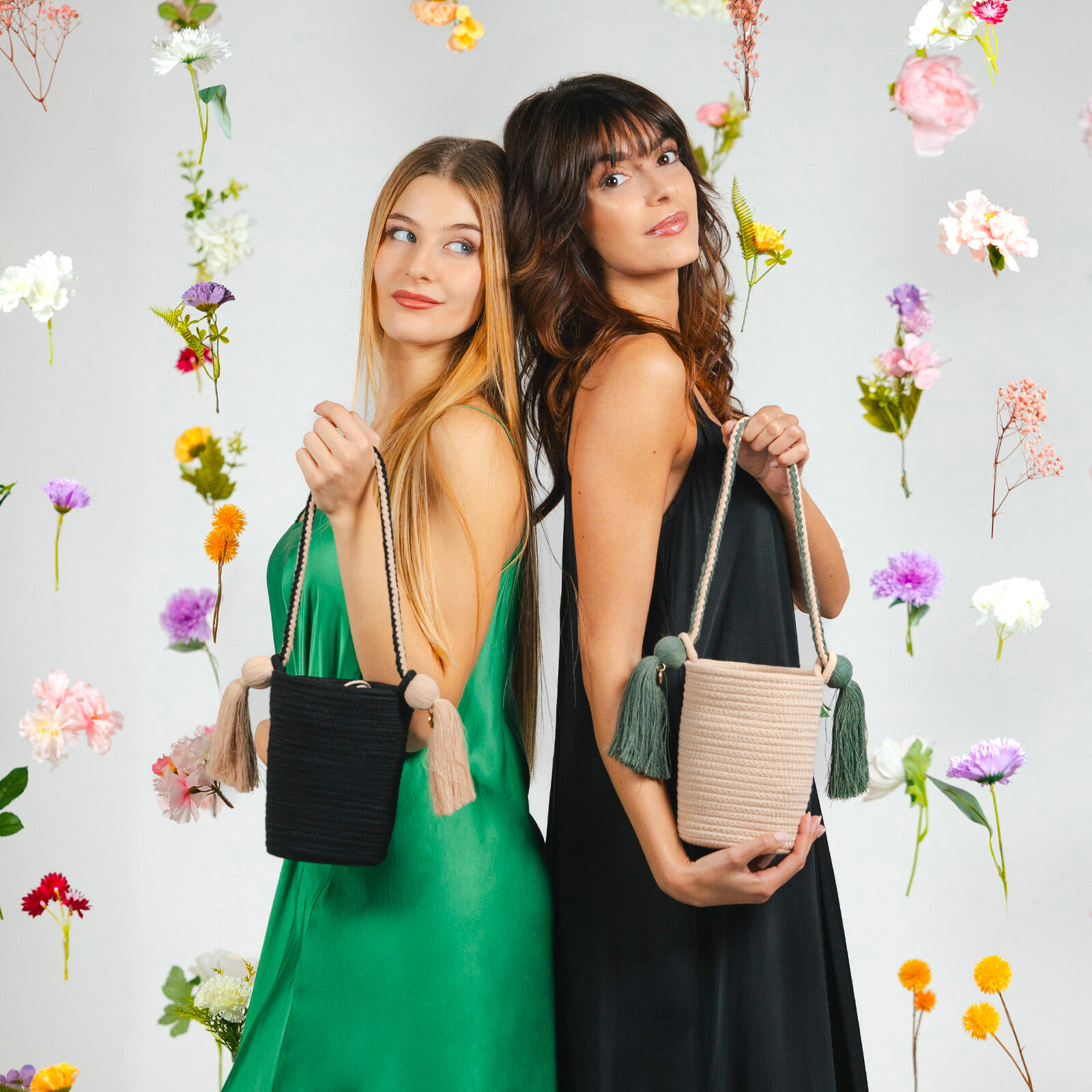 Coco Bag - borsetta in corda con design a secchiello 6/6