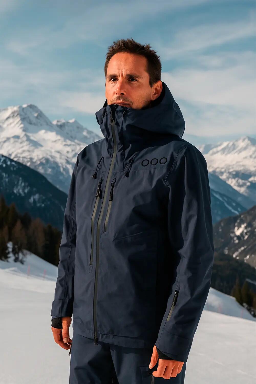 Abrigo ECOExplorer Jacket de la marque ECOON couleur bleu Marino 6/7