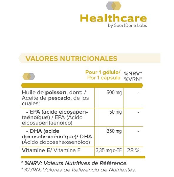 Omega 3 DHA 60 Cápsulas SportDone 2/3