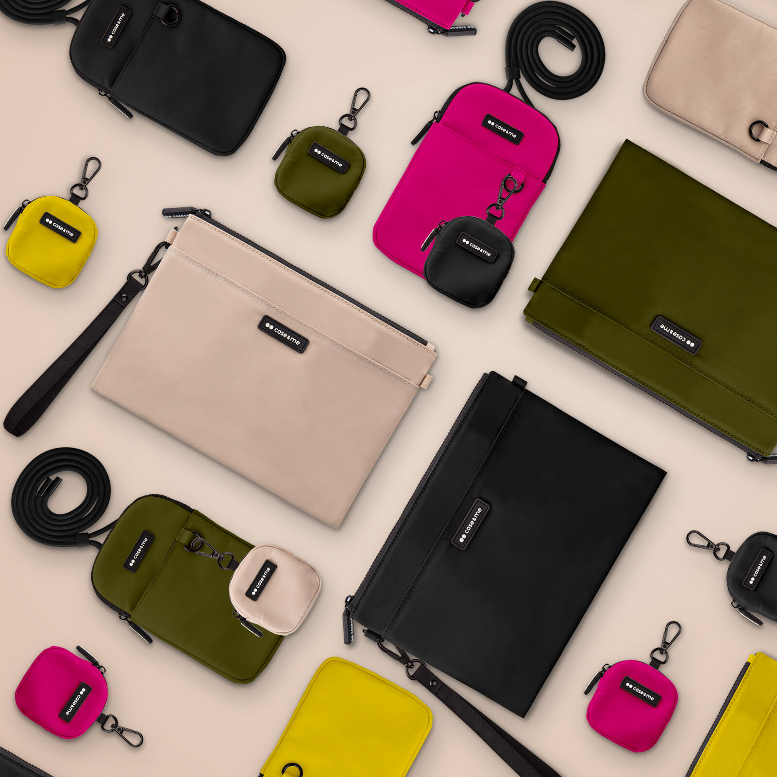 Sac zippé avec sangle 5/7