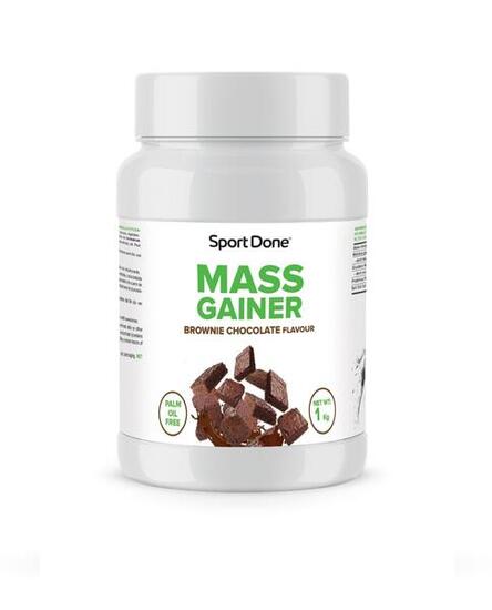 Mass Gainer Volumateur saveur Brownie au Chocolat Pot 1Kg SportDone