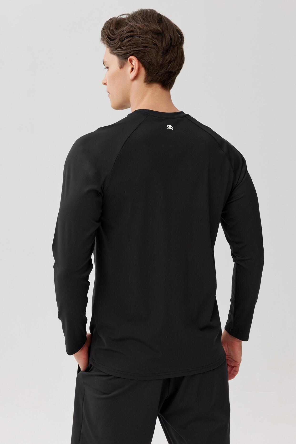 Męska koszulka treningowa szybkoschnąca Rough Radical Proof Tee Ls 2/5