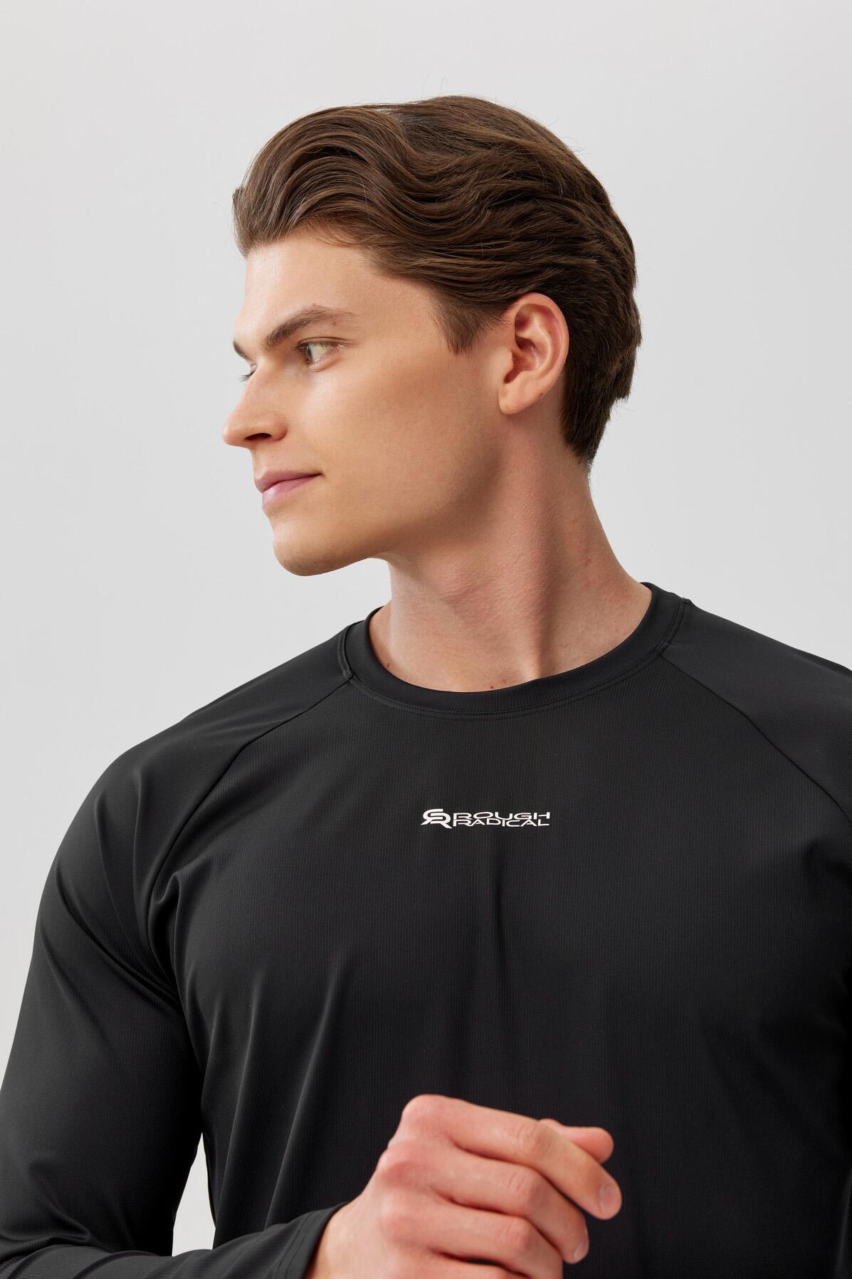 Męska koszulka treningowa szybkoschnąca Rough Radical Proof Tee Ls 4/5