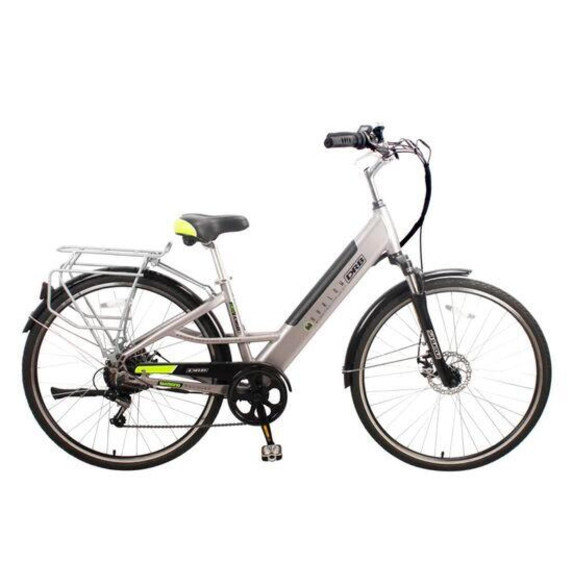 DALLINGRIDGE Dallingridge Harlow Step Through Hybrid Electric Bike, 700c Wheel - Satin Silver