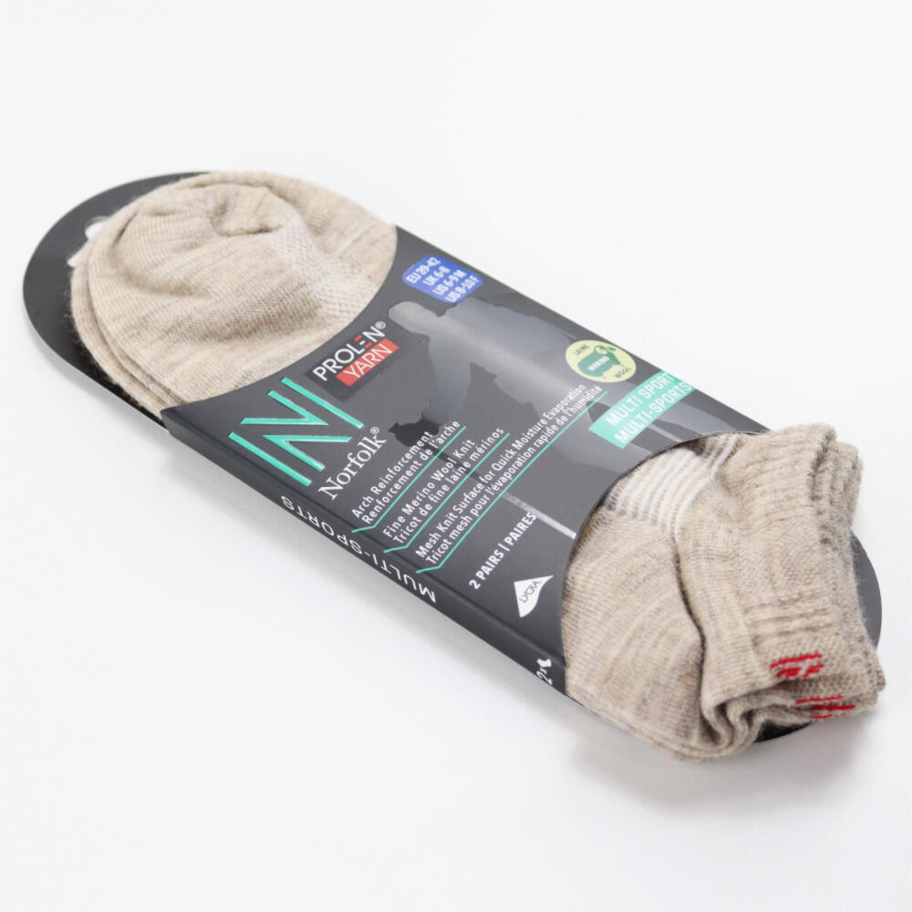 4 Paar Merino Woll-Wandersocken - Blasenfrei - Schnell trocknend - Sheldon LC 4/4
