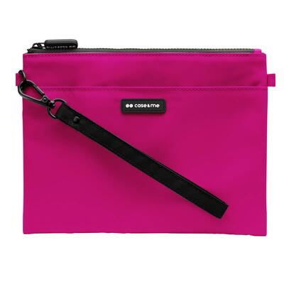 Borsetta con laccetto e zip