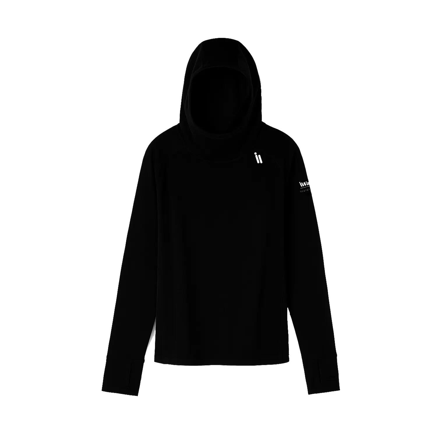 Sudadera iwalk EcoRun Tech Sweatshirt couleur noir 5/5