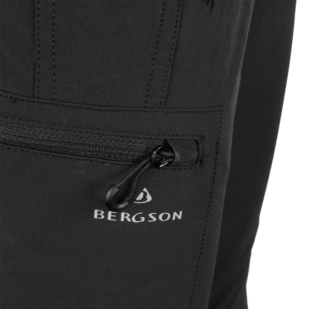 Spodnie trekkingowe męskie 2w1 Bergson Gartland zipp-off BL 4/7