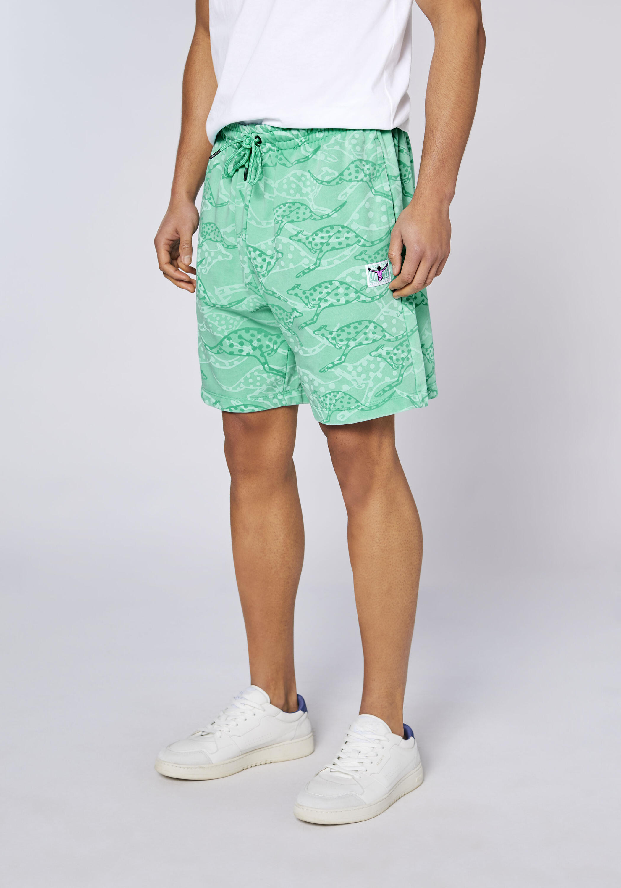 Shorts mit Allover-Print 3/7