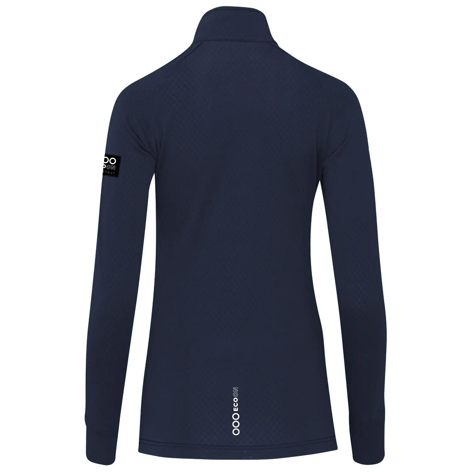 T-Shirt técnico ECOON modèle La Pastourelle couleur bleu Marino 2/7