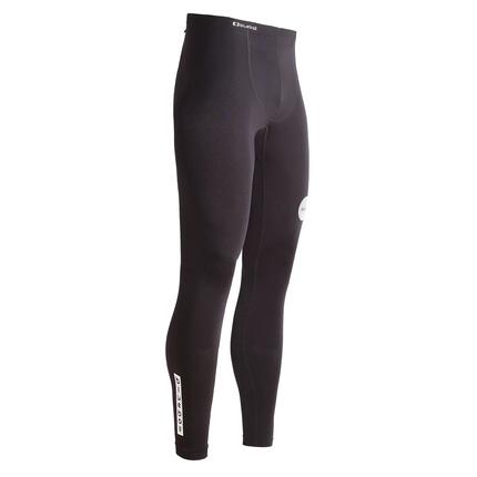 PANTALON LONG DE COMPRESSION RUNNING POUR HOMME BlueBall EN NOIR.