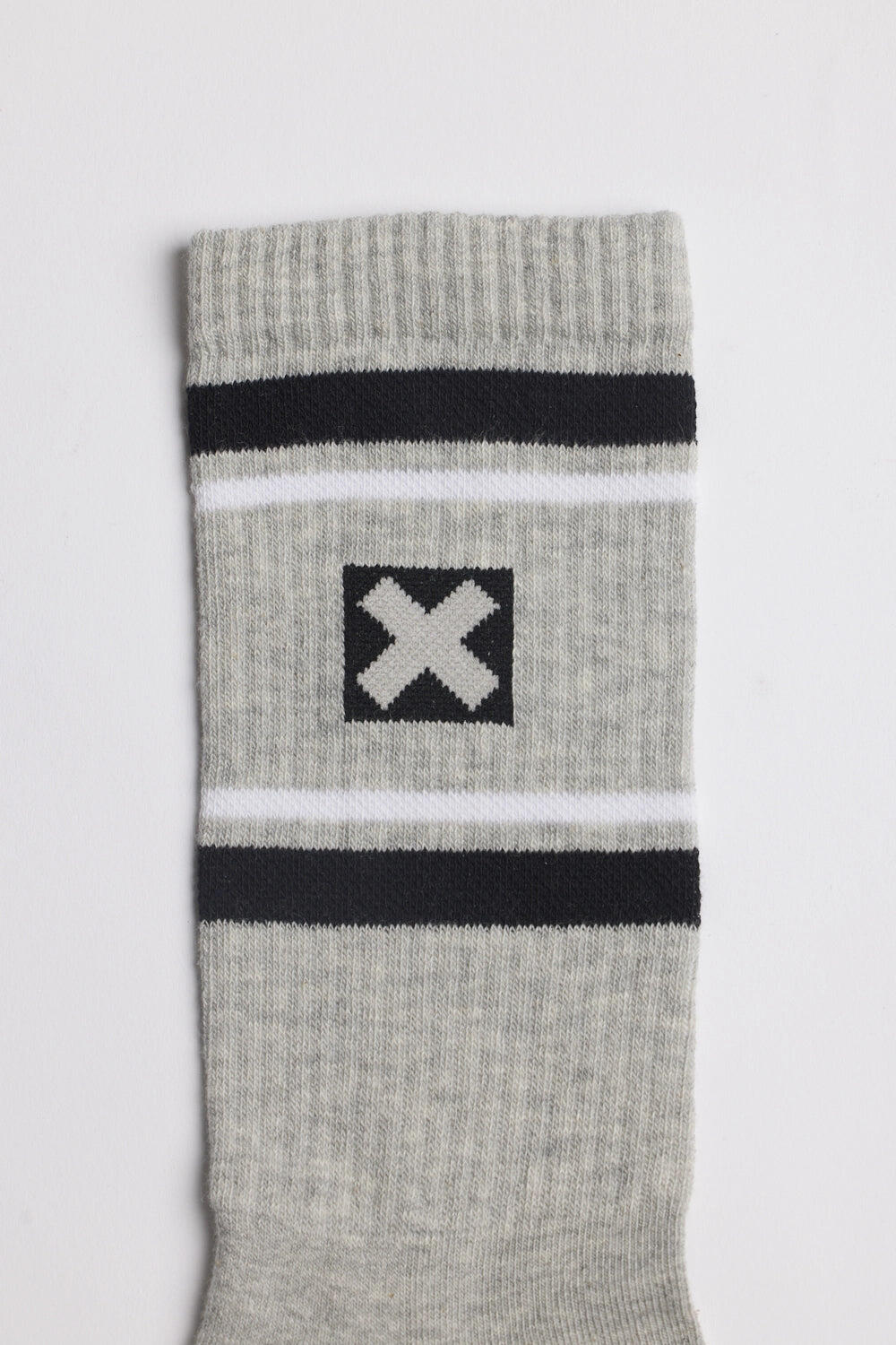 Calcetines Blue Banana Stripes Grey Melange de Algodón Orgánico 2/2