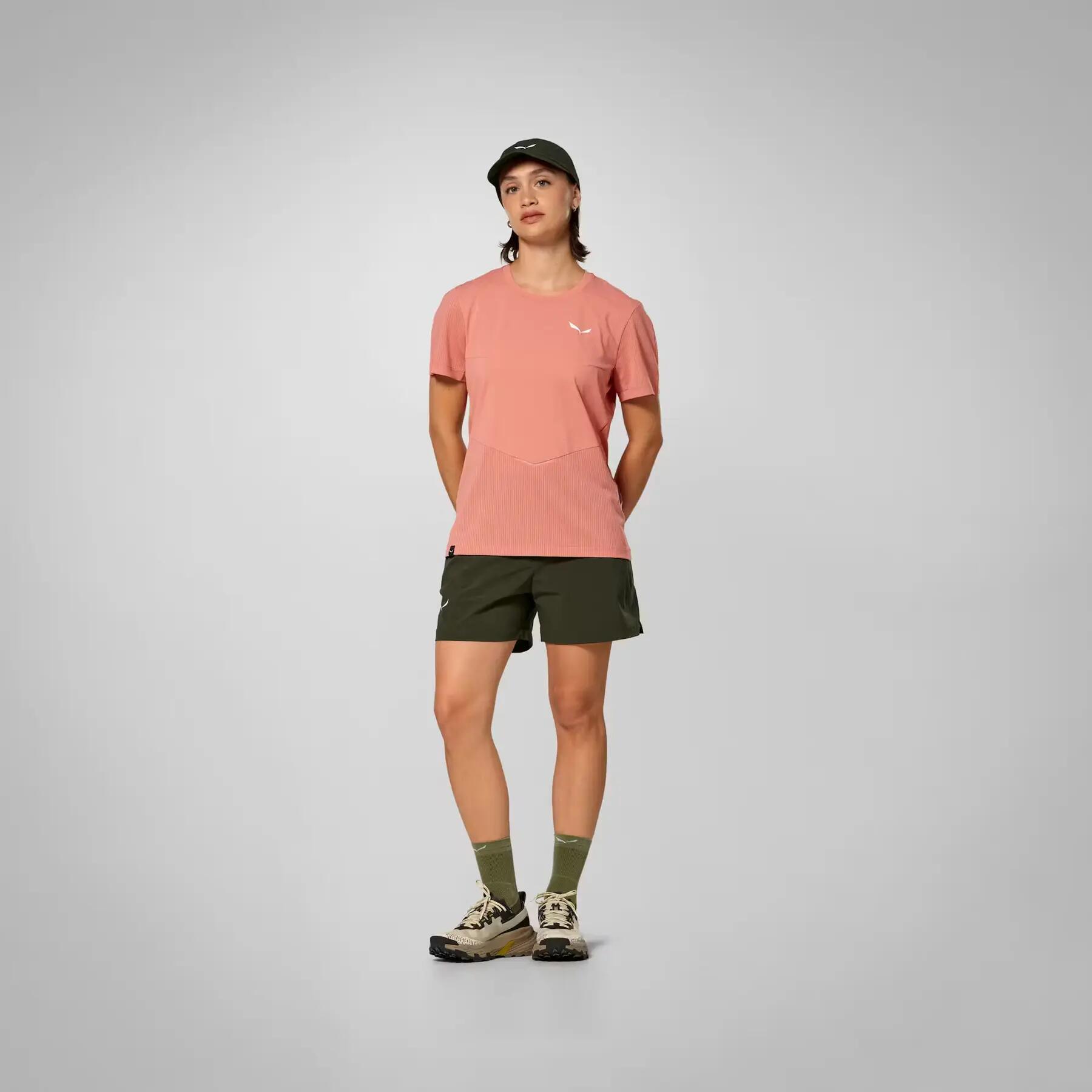 Pantalón corto de senderismo mujer Salewa Pedroc Light 3/5