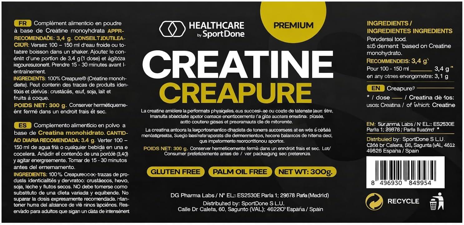 Créatine Creapure 300g SportDone 5/5