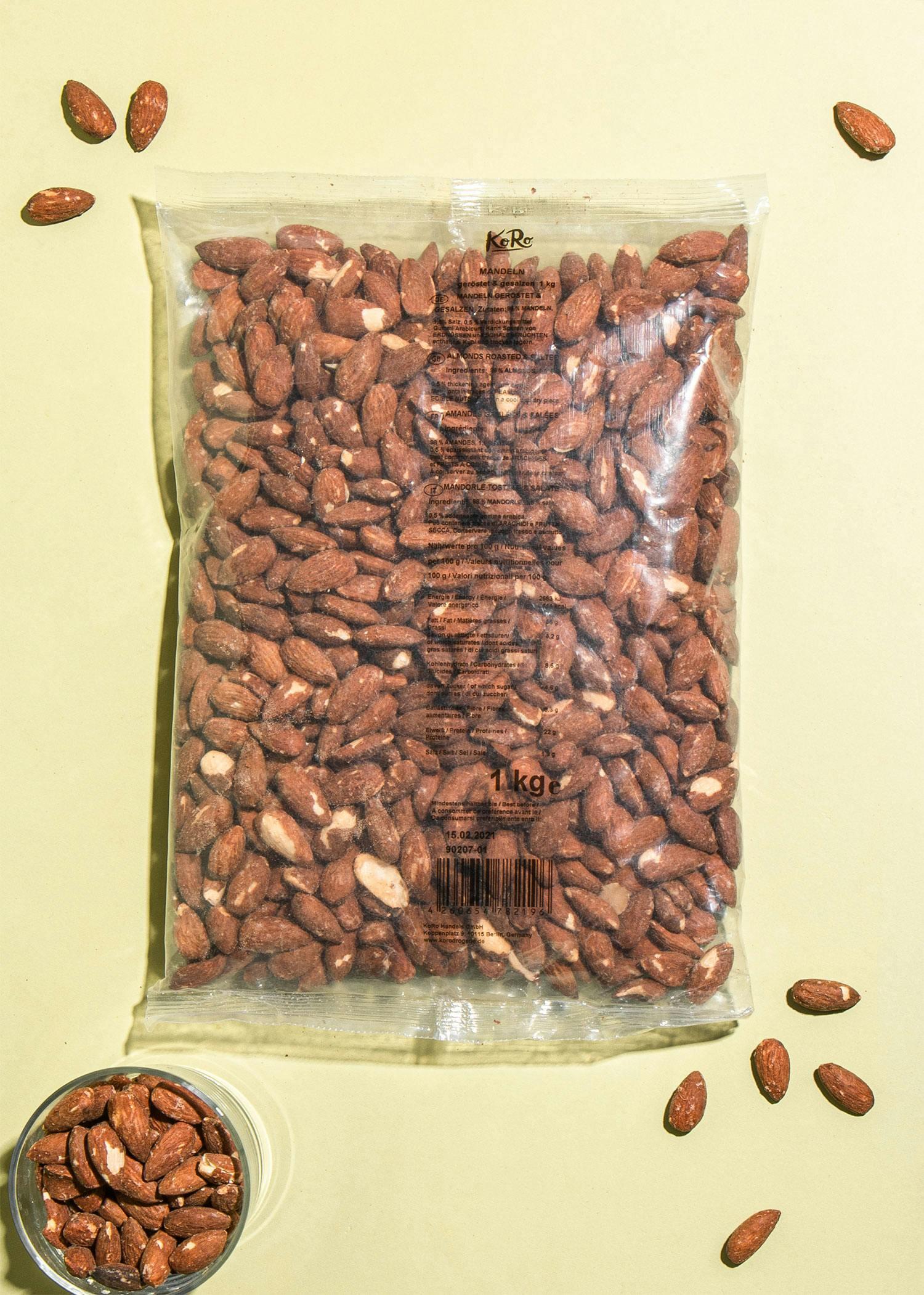 Mandorle tostate e salate | 1 kg 2/6