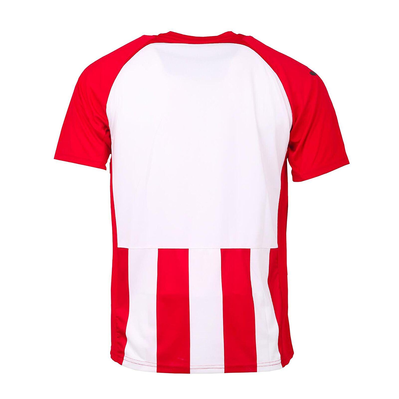 CAMISETA JOMA MODELO PISA 12 ROJO BLANCO 2/3