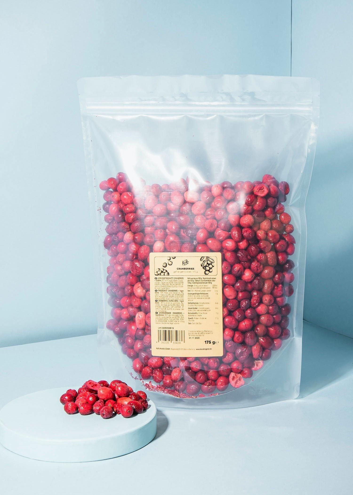 Cranberries lyophilisées 175 g 2/7