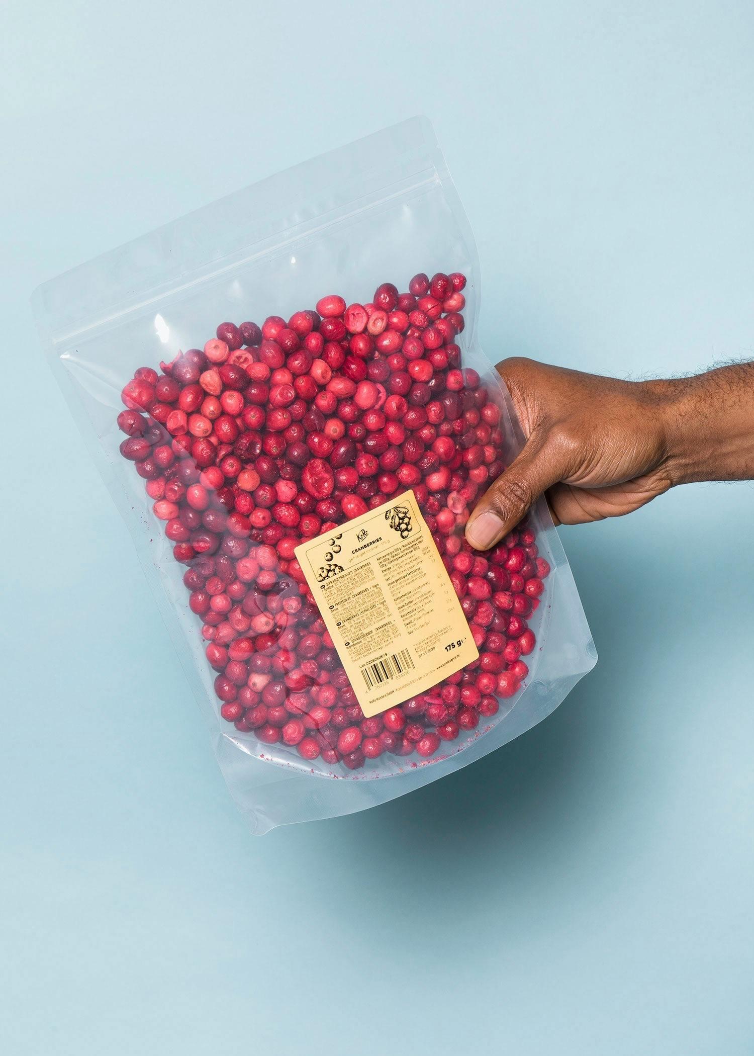 Cranberries lyophilisées 175 g 7/7
