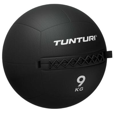 Platinum wall ball 6kg zwart met gratis fitness app