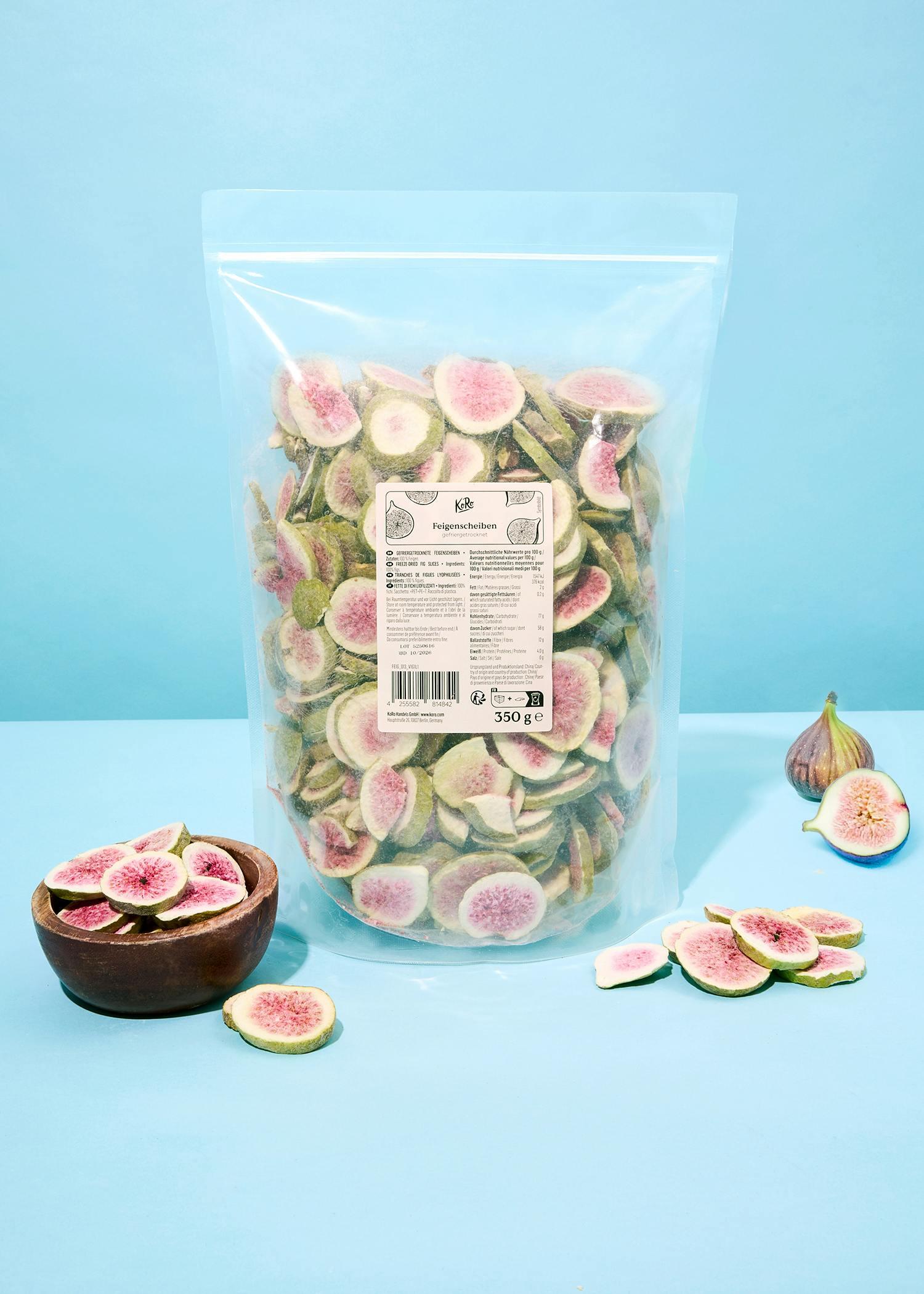 Figues lyophilisées en tranches 350 g 2/6
