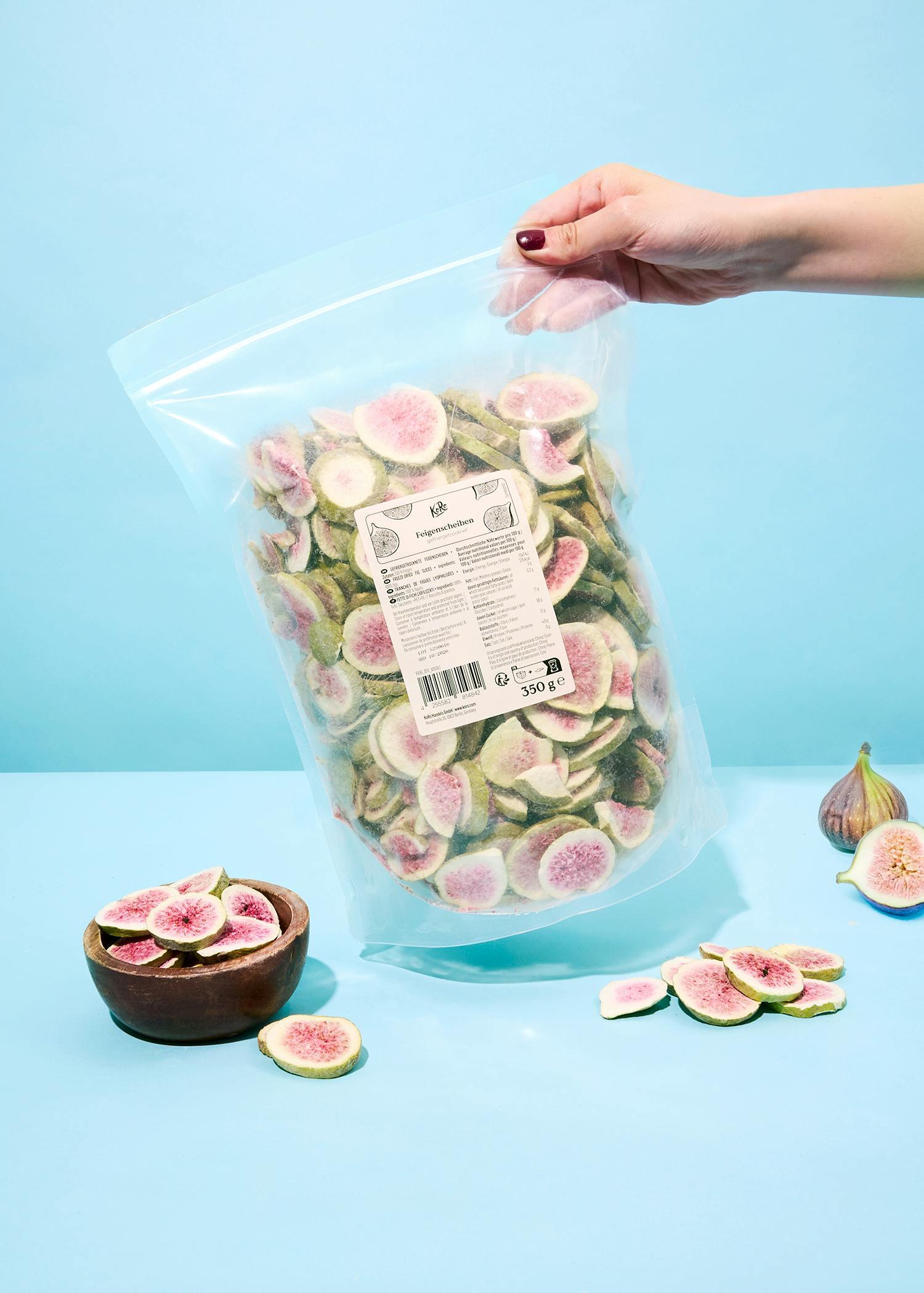 Figues lyophilisées en tranches 350 g 4/6