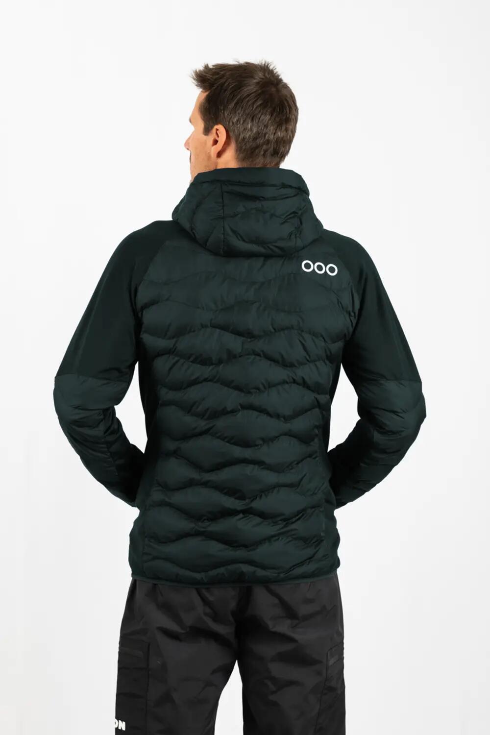 Abrigo ECOActive Hybrid Insulated Jacket with cap de la marque ECOON couleur Ve… 2/6