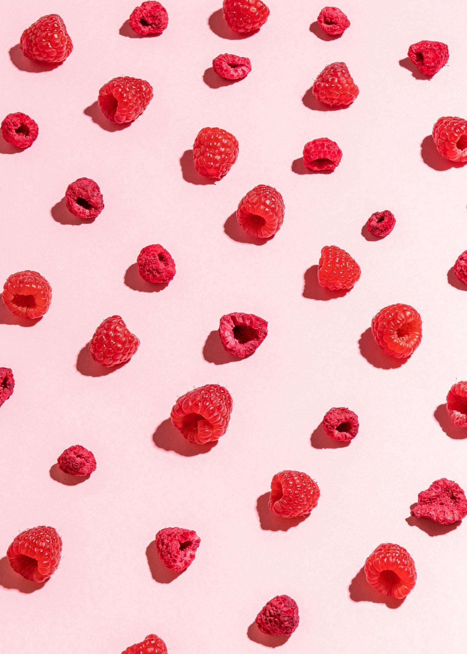 Framboises lyophilisées 350 g 6/7