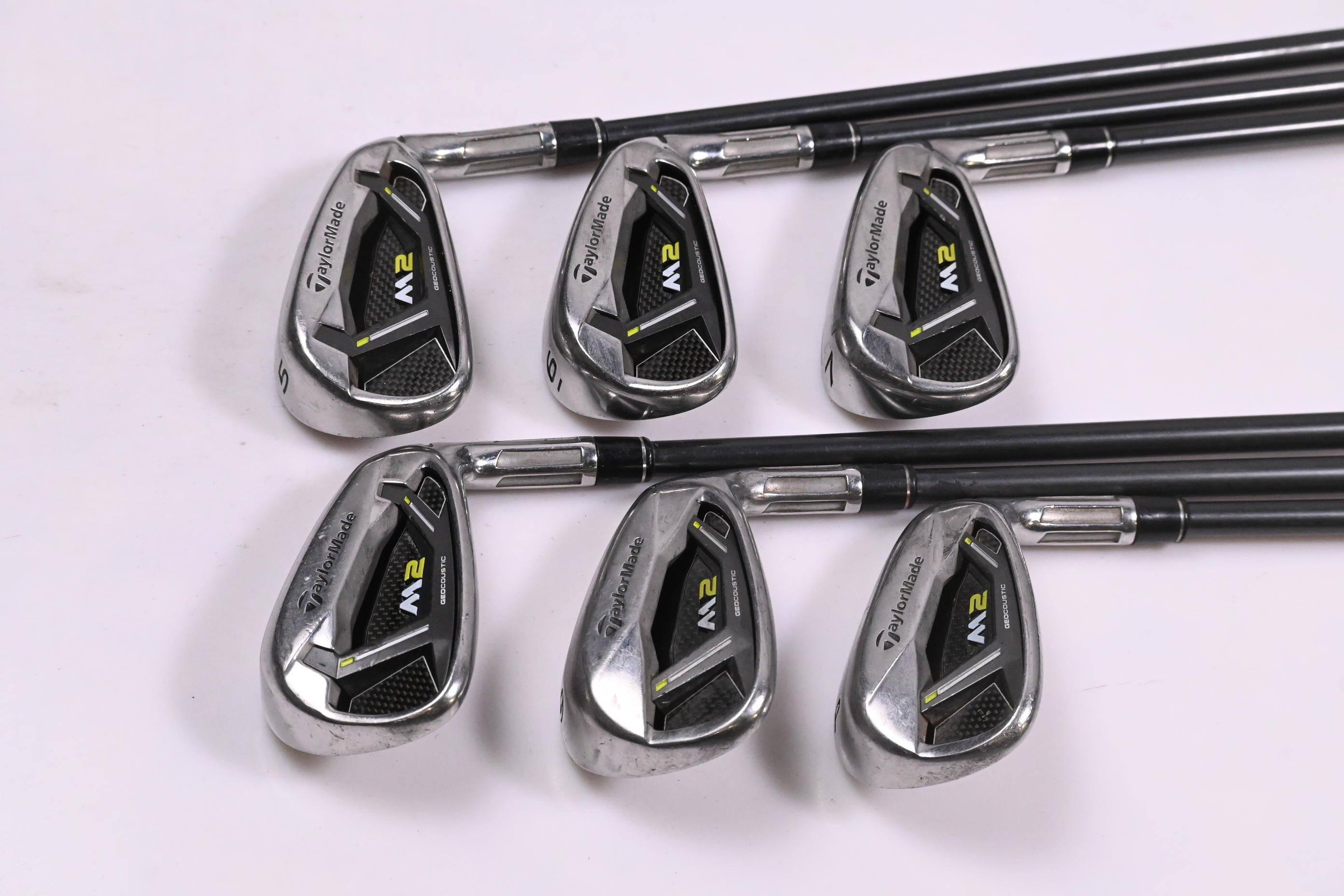 Taylormade M2 2017 Irons / 5-PW / Regular Flex Fujikura Reax 65