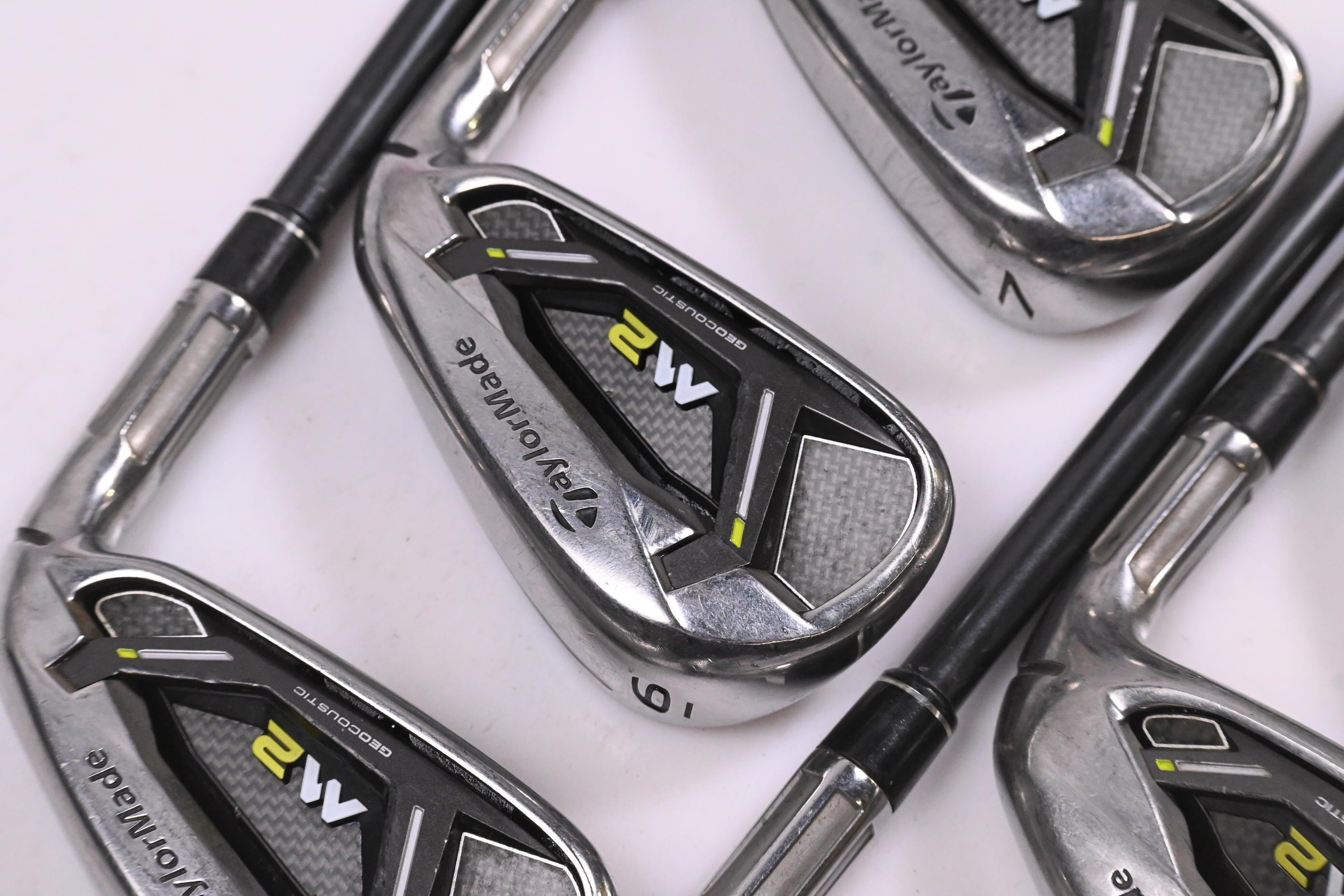 Taylormade M2 2017 Irons / 5-PW / Regular Flex Fujikura Reax 65