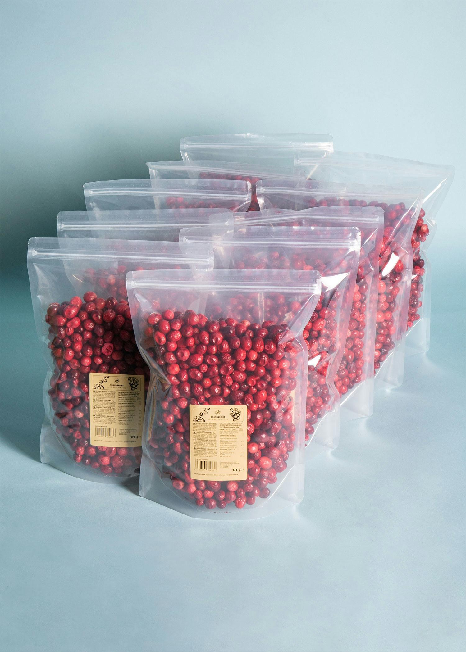 Cranberries lyophilisées 10 x 175 g 2/7