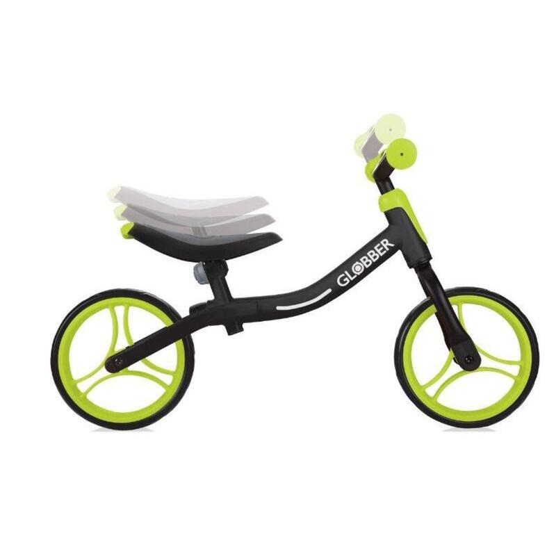 Globber Go Bike - Black / Lime Green