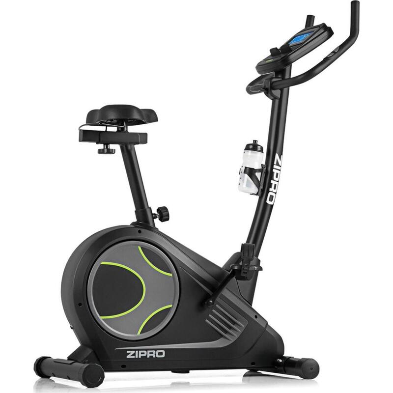 Heimtrainer Zipro Flame elektromagnetisch Fitnessfahrrad mit iConsole+ Kinomap