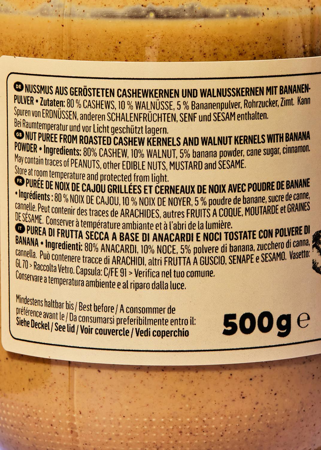 Purée de cajou saveur banana bread 500 g 4/7