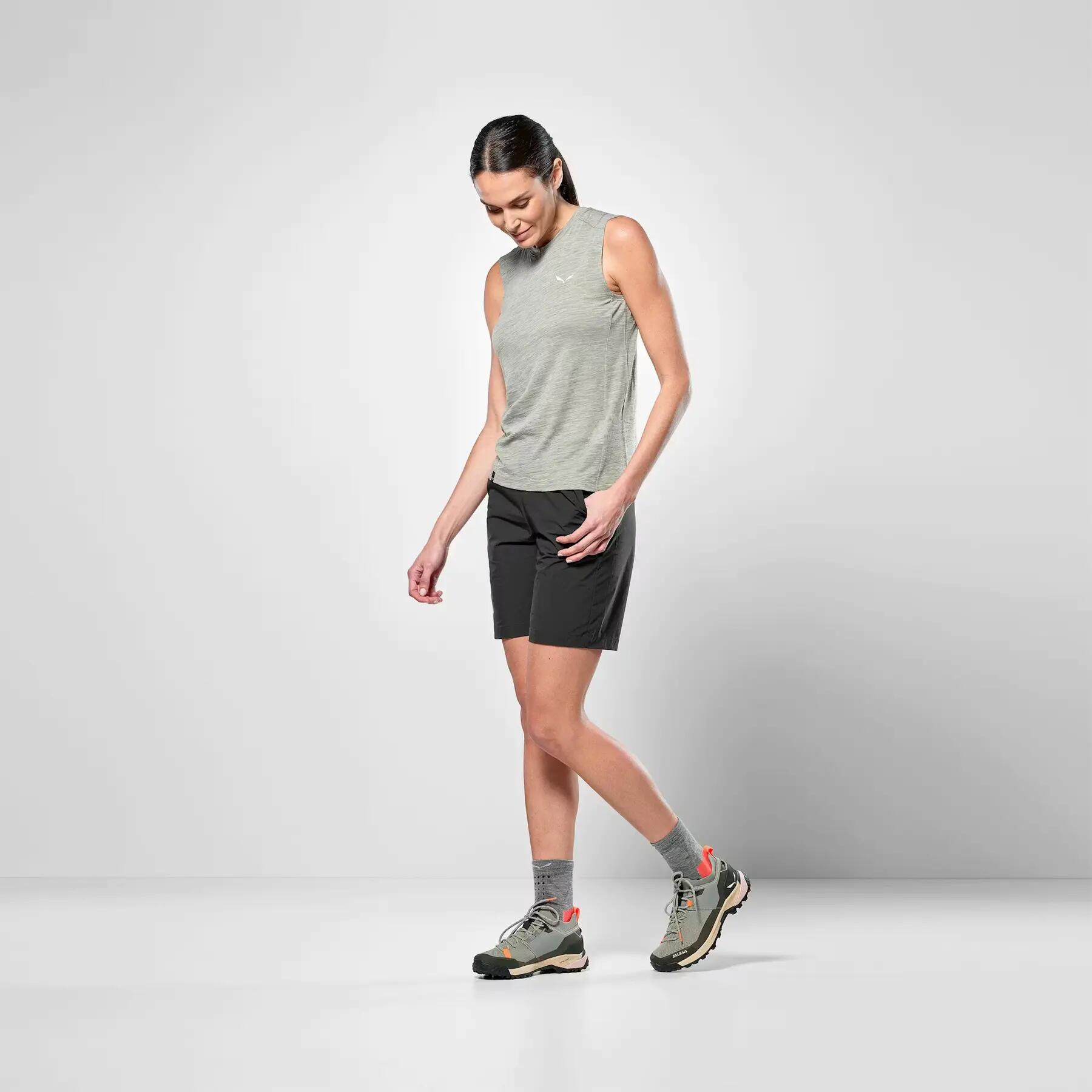 Camiseta sin mangas con mini logo mujer Salewa Eagle 3/5