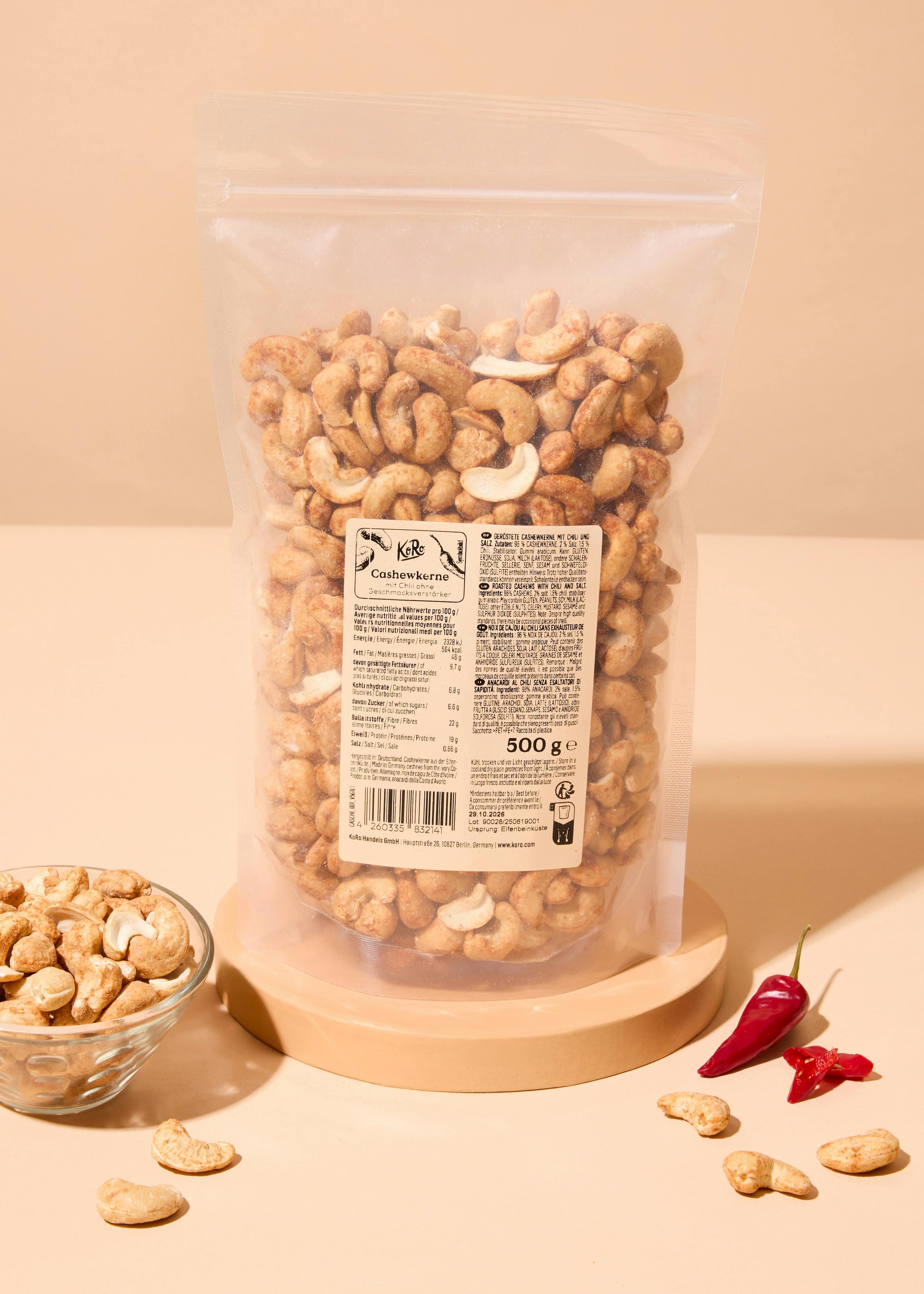Anacardi speziati al peperoncino | 500 g 2/6