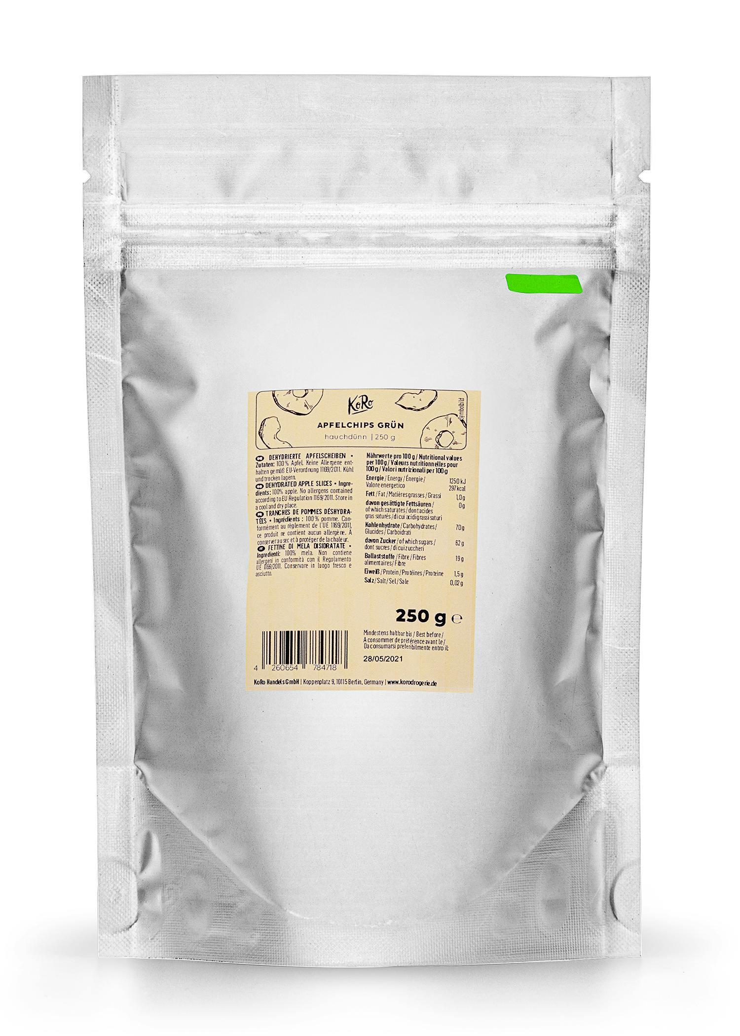 Pommes lyophilisées en morceaux 500 g 1/6
