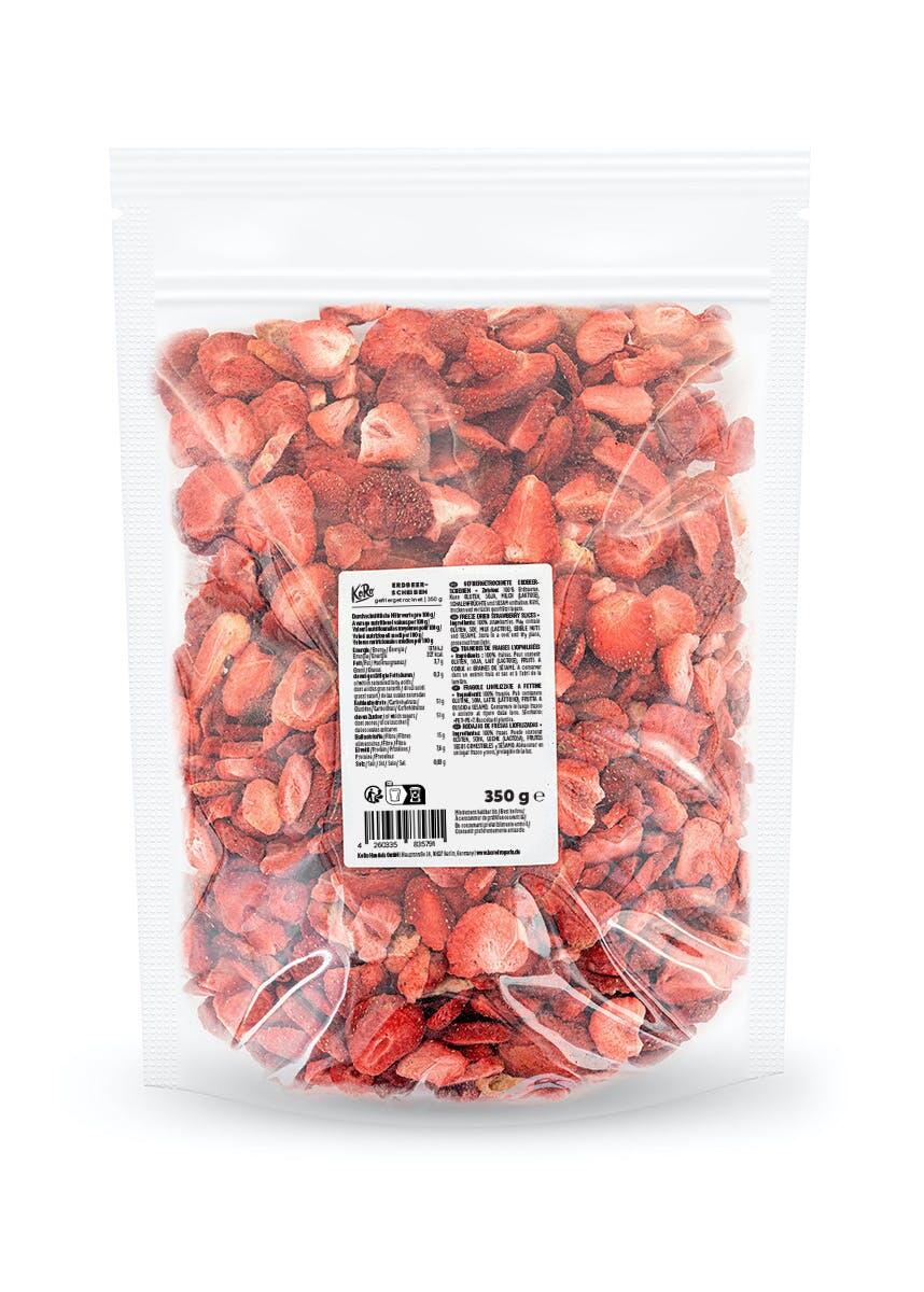 Fraises lyophilisées en tranches 350 g 2/7