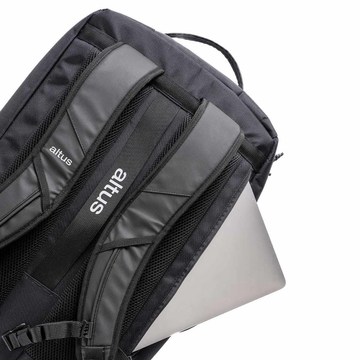 Mochila Trekking de viaje ALTUS 40L BLACK 4/7