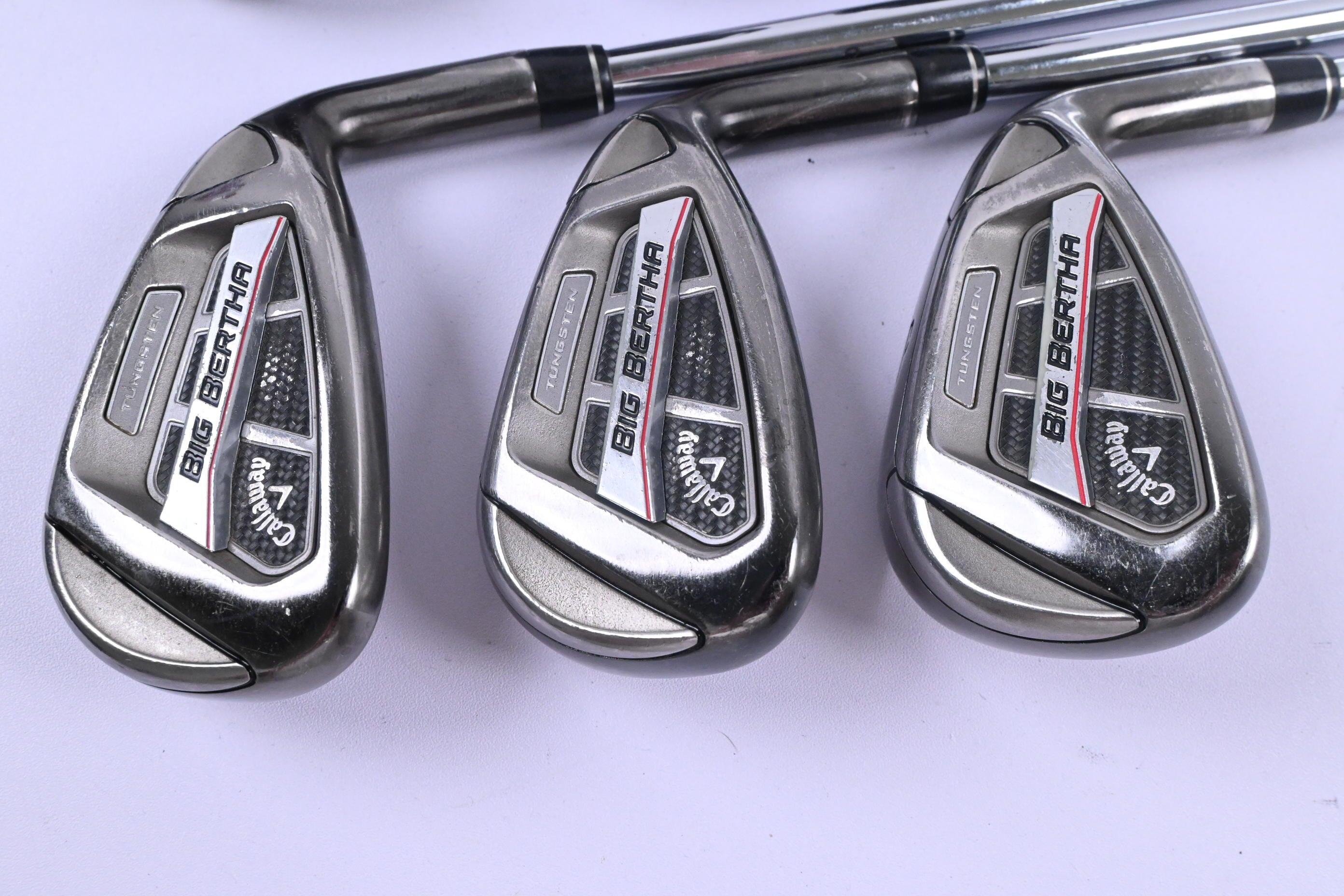 Callaway Big Bertha アイアンセット 8 9 A Callaway Big Bertha OS 2017 Irons / 5-PW / Regular Flex Speedstep