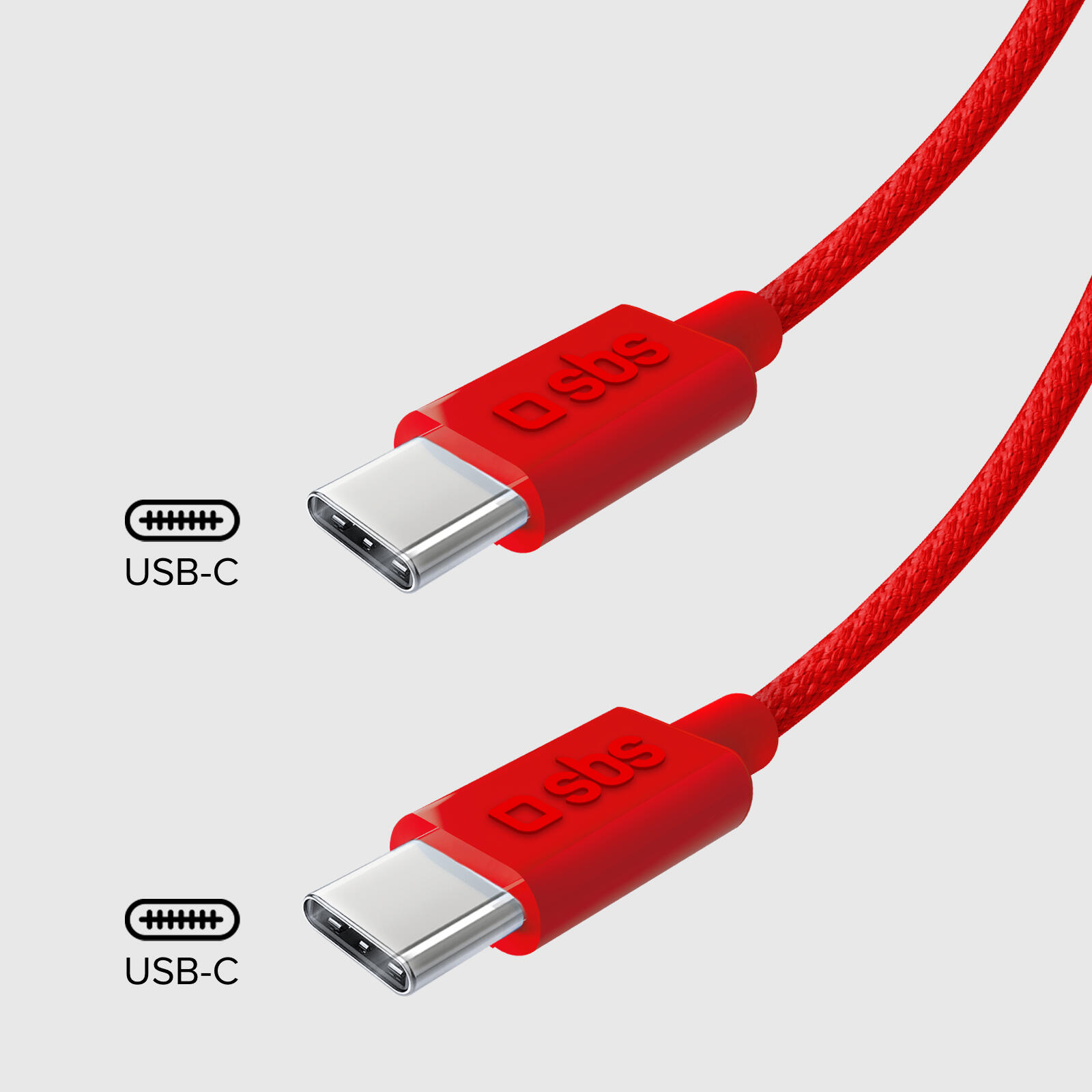 Cavo USB-C - USB-C in tessuto con fermacavo, 1.5 metri 2/7