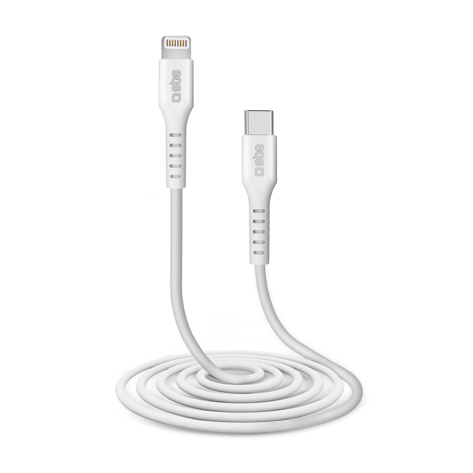 Câble données et recharge Lightning – Type C de 2 mètres de long 2/3