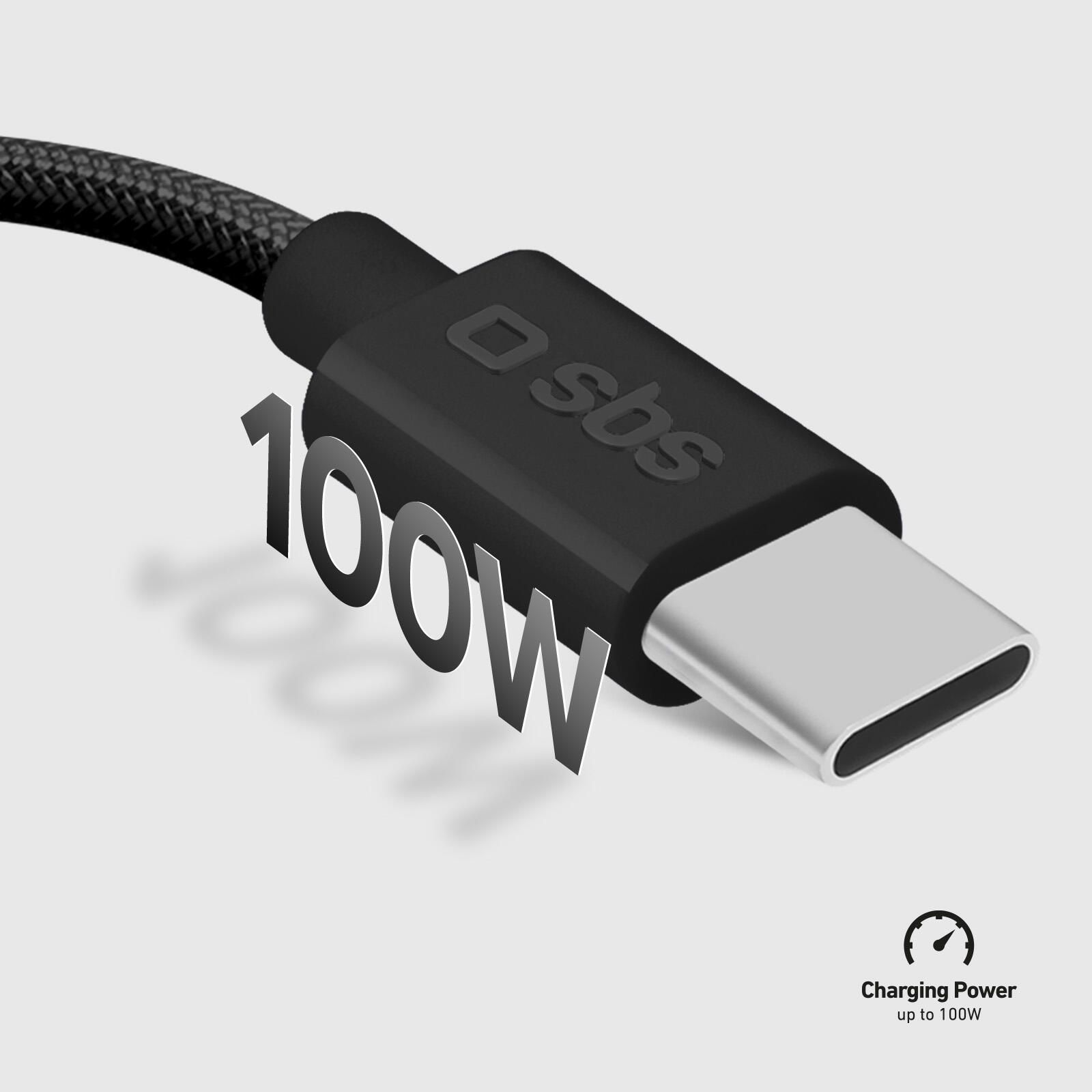 Cavo ricarica e dati USB-C 3.2 compatibile con Power Delivery a 100W 6/7