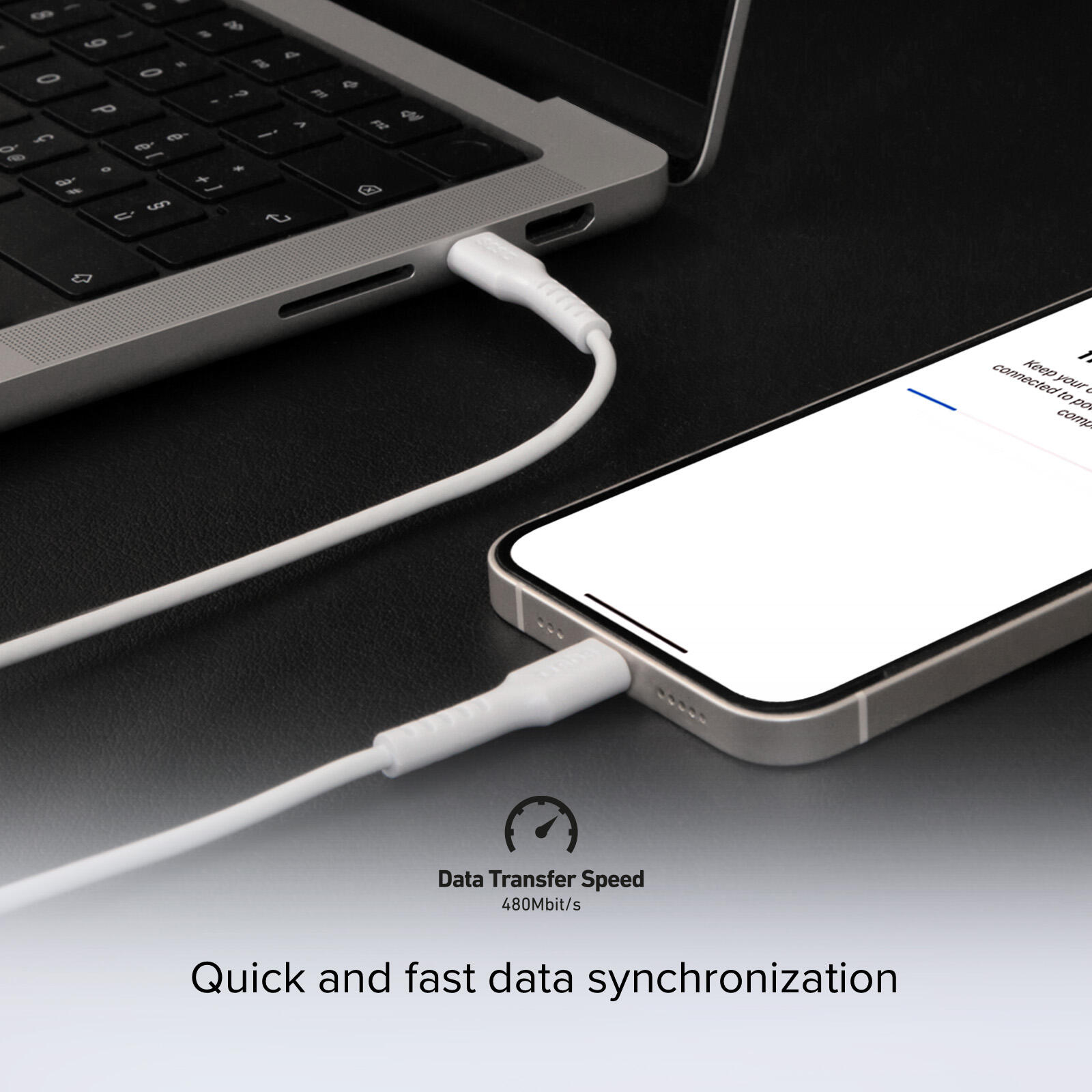 Cavo per dati e ricarica USB-C - USB-C da 1 metro 5/7