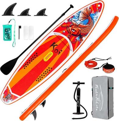 FunWater SUPFR01E 11'6" 8kg/150kg/15cm Koi rosso set